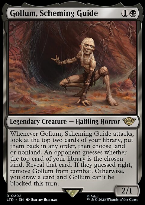 Gollum, Scheming Guide